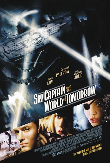  Sky Captain and the World Of Tomorrow : Julian Curry, Michael  Gambon, Angelina Jolie, Gwyneth Paltrow, Laurence Olivier, Bai Ling,  Giovanni Ribisi, Jude Law, Omid Djalili, Trevor Baxter, Casey Affleck, Kerry